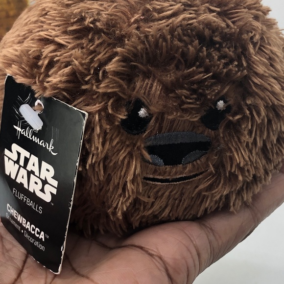 Hallmark Chewbacca Chewie Fluffballs Disney Toy Star Wars Ornament - Picture 8 of 14